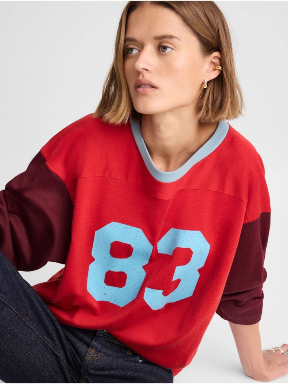 NWT Alexa Chung for Madewell 83 Jersey Tee
